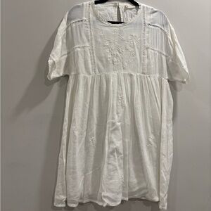 Altar'd State Embroidered Flowy Dress Size Small